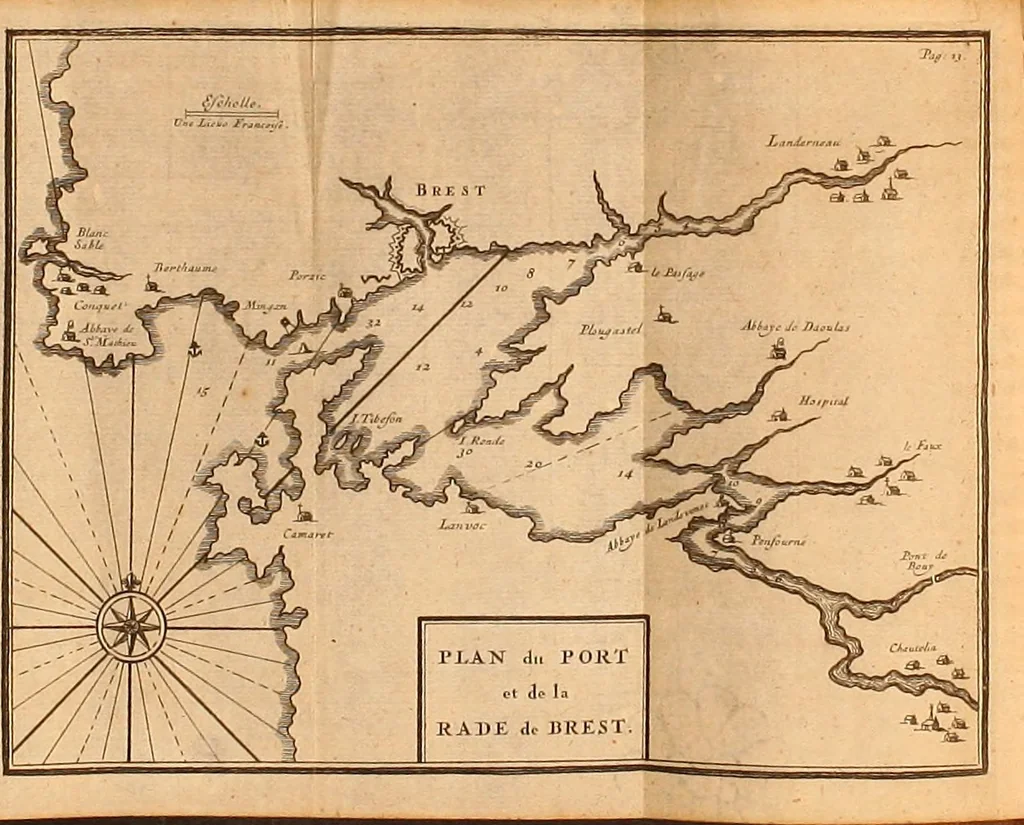 An illustration from Les voyages du sieur Le Maire aux iles Canaries, Cap-Verd, Senegal, et Gambie, 1695, leaf 13