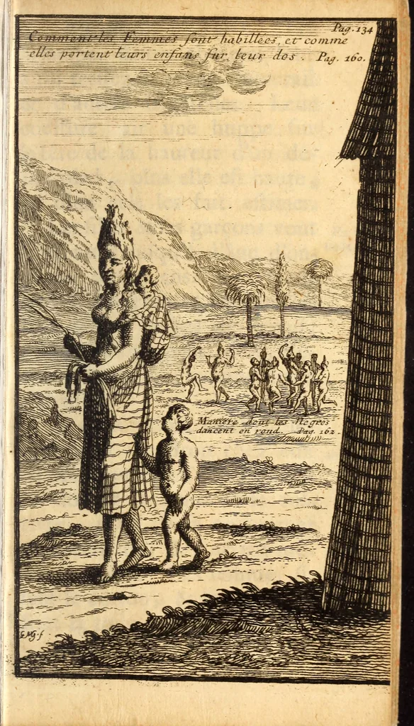An illustration from Les voyages du sieur Le Maire aux iles Canaries, Cap-Verd, Senegal, et Gambie, 1695, leaf 142
