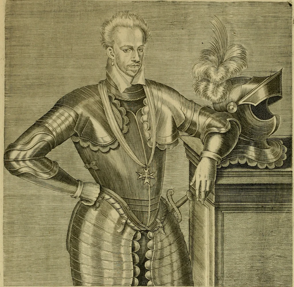 An illustration from Les vrais pourtraits et vies des hommes illustres grecz, latins et payens, 1584, leaf 11