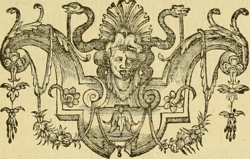 An illustration from Les vrais pourtraits et vies des hommes illustres grecz, latins et payens, 1584, leaf 14