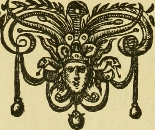 An illustration from Les vrais pourtraits et vies des hommes illustres grecz, latins et payens, 1584, leaf 27