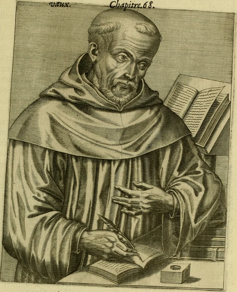 An illustration from Les vrais pourtraits et vies des hommes illustres grecz, latins et payens, 1584, leaf 318