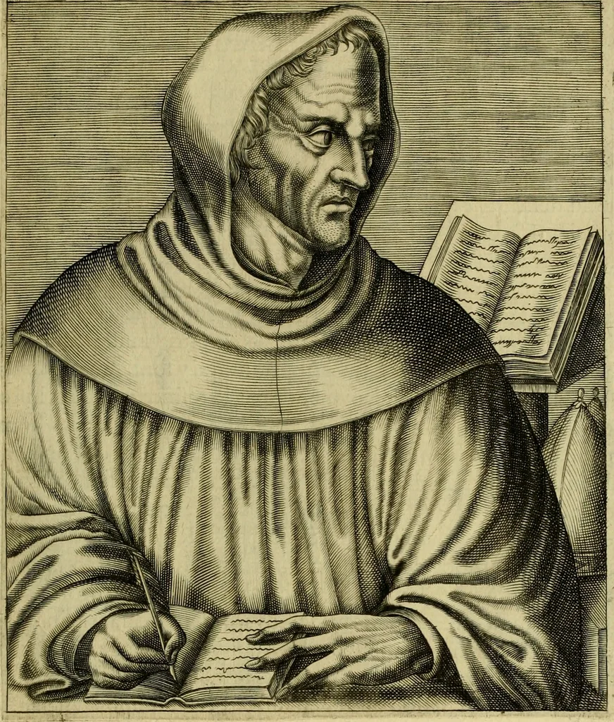 An illustration from Les vrais pourtraits et vies des hommes illustres grecz, latins et payens, 1584, leaf 330