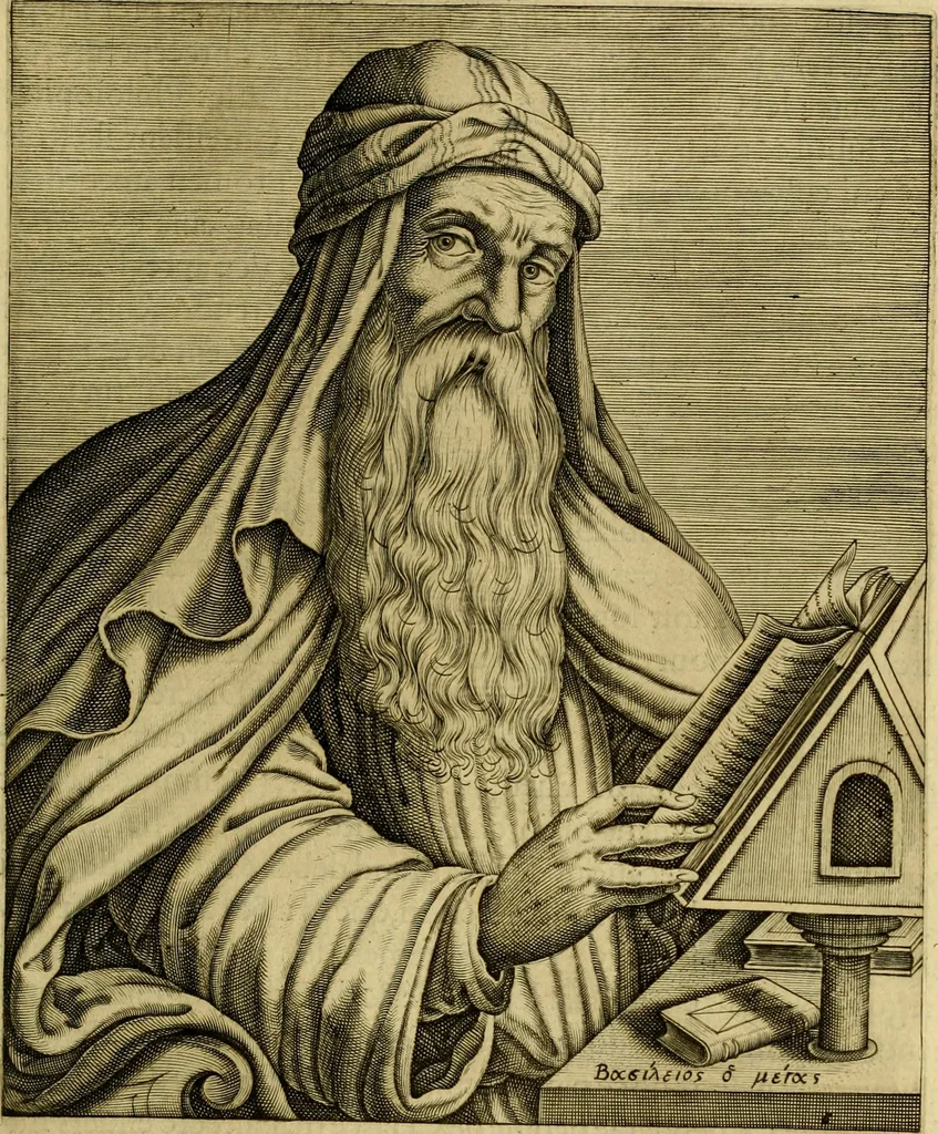 An illustration from Les vrais pourtraits et vies des hommes illustres grecz, latins et payens, 1584, leaf 44