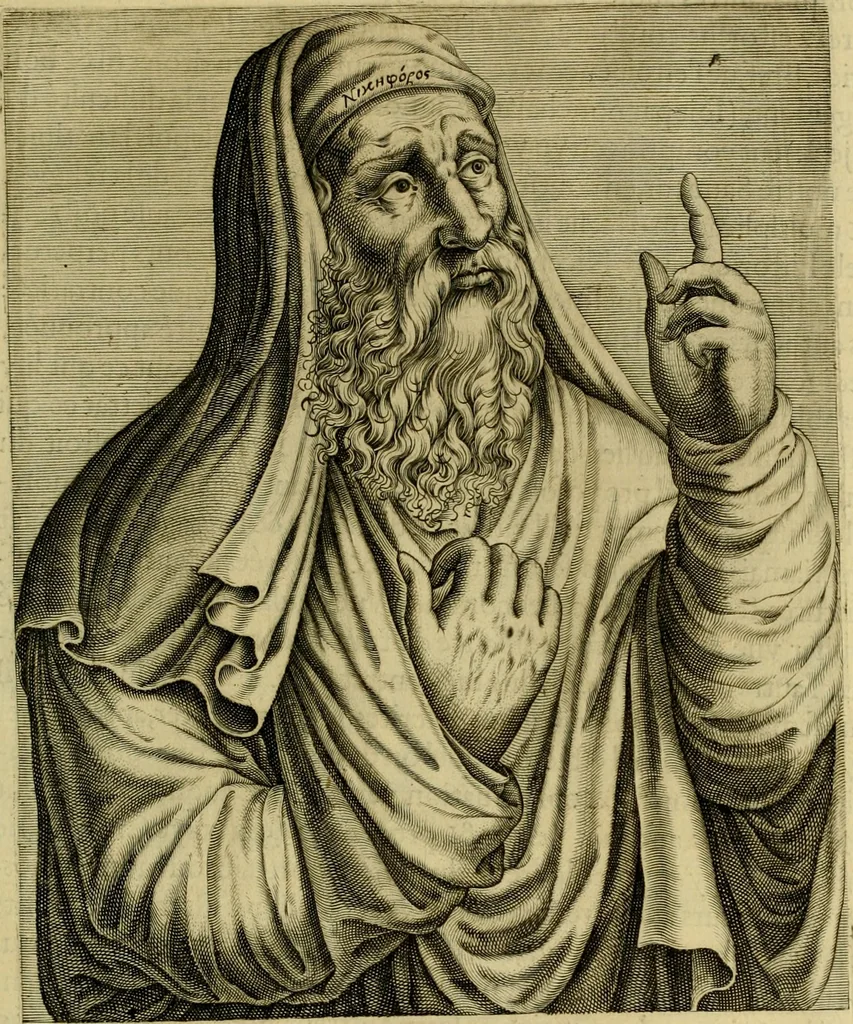 An illustration from Les vrais pourtraits et vies des hommes illustres grecz, latins et payens, 1584, leaf 88