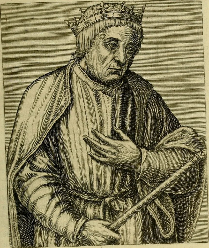An illustration from Les vrais pourtraits et vies des hommes illustres grecz, latins et payens, 1584, leaf 124