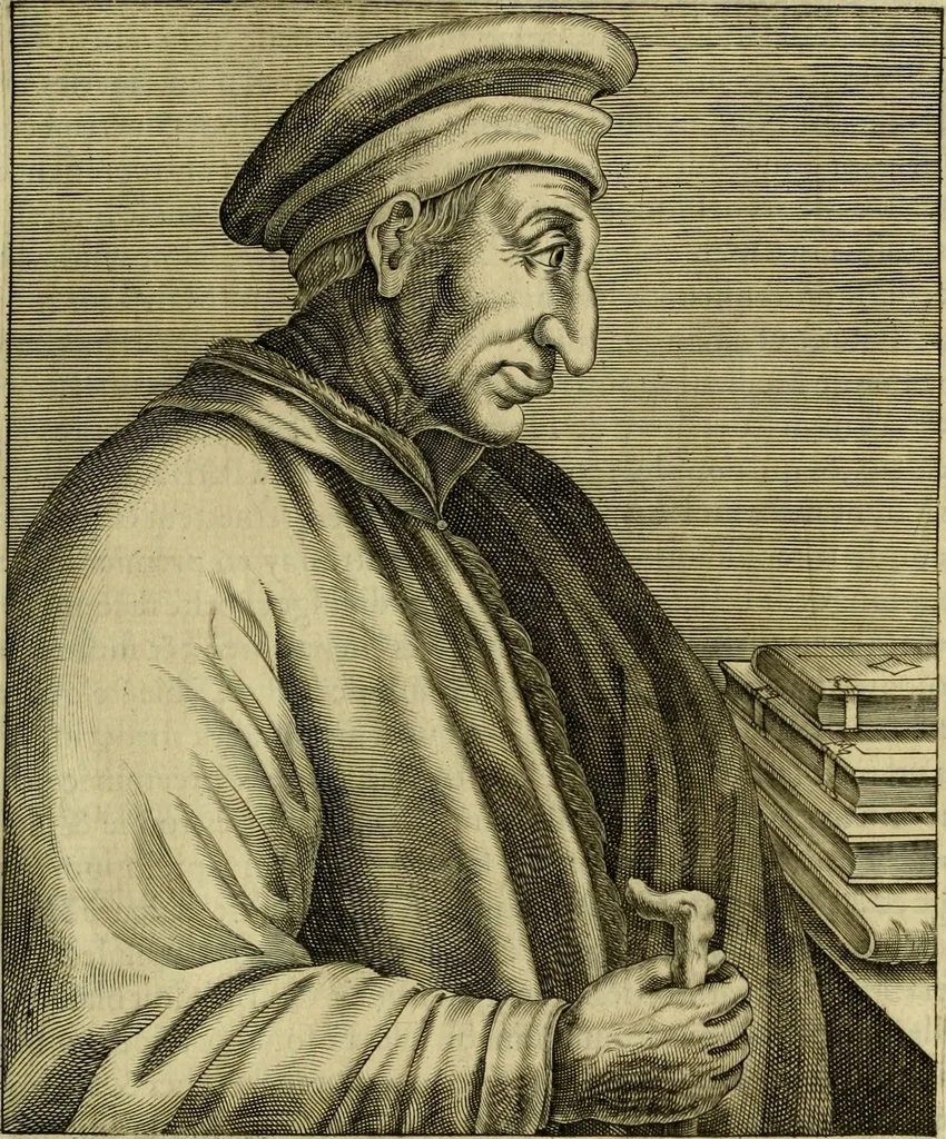 An illustration from Les vrais pourtraits et vies des hommes illustres grecz, latins et payens, 1584, leaf 230