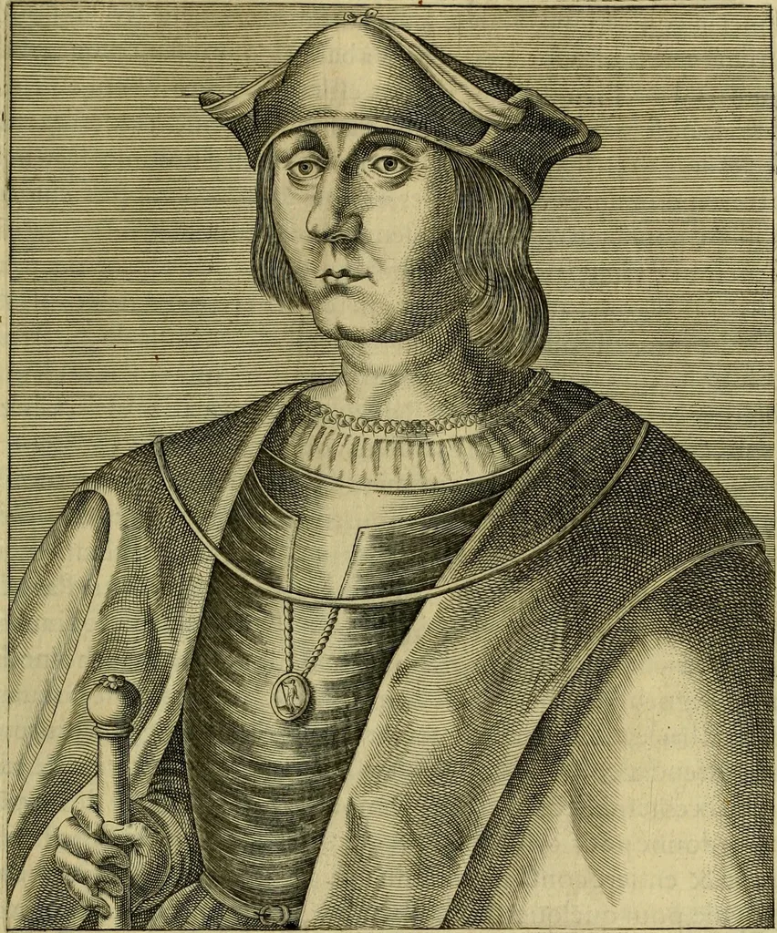 An illustration from Les vrais pourtraits et vies des hommes illustres grecz, latins et payens, 1584, leaf 358