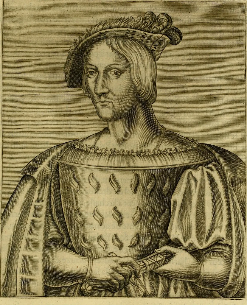 An illustration from Les vrais pourtraits et vies des hommes illustres grecz, latins et payens, 1584, leaf 370