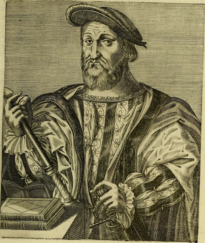 An illustration from Les vrais pourtraits et vies des hommes illustres grecz, latins et payens, 1584, leaf 80