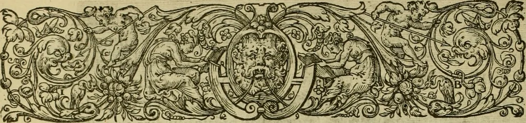 An illustration from Les vrais pourtraits et vies des hommes illustres grecz, latins et payens, 1584, leaf 167