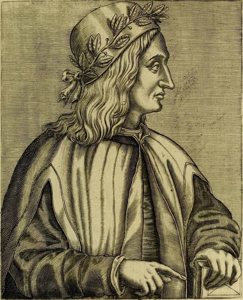 An illustration from Les vrais pourtraits et vies des hommes illustres grecz, latins et payens, 1584, leaf 230