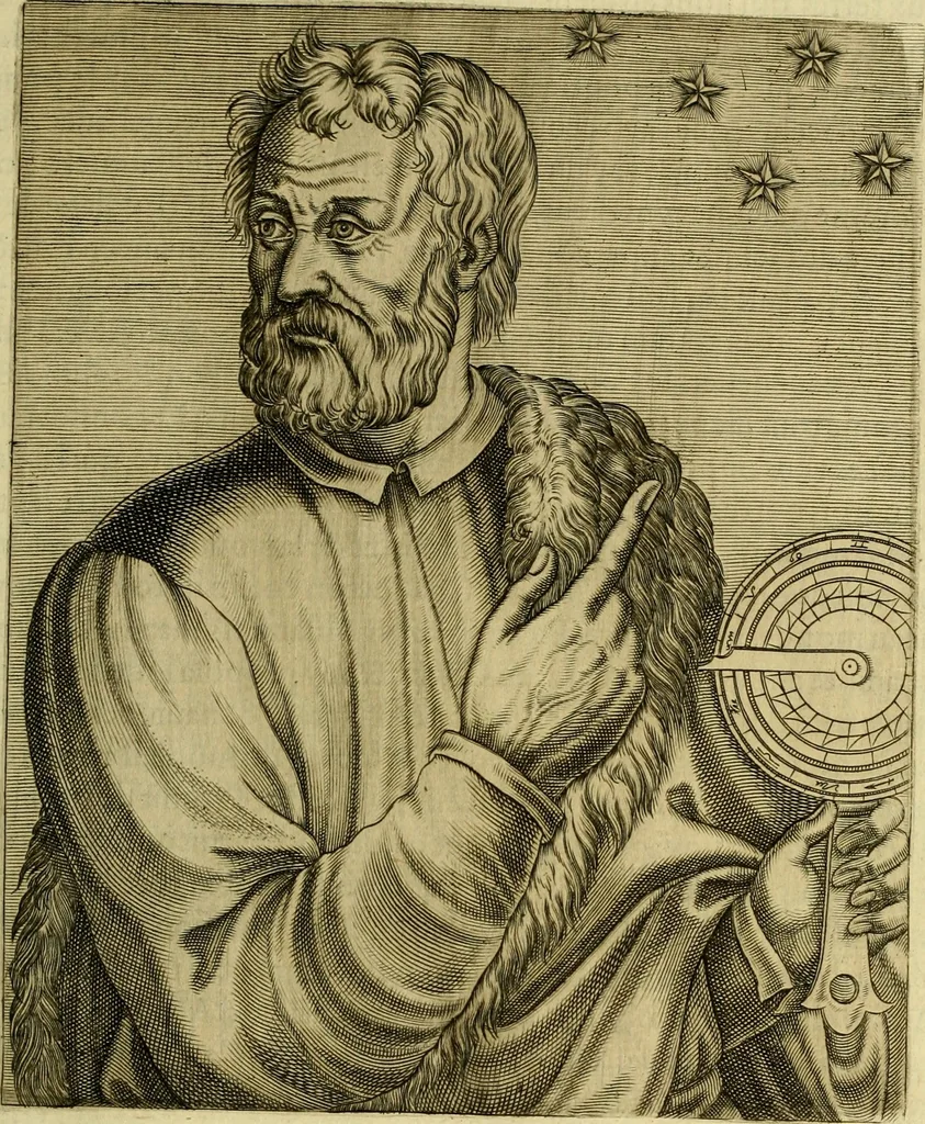 An illustration from Les vrais pourtraits et vies des hommes illustres grecz, latins et payens, 1584, leaf 238