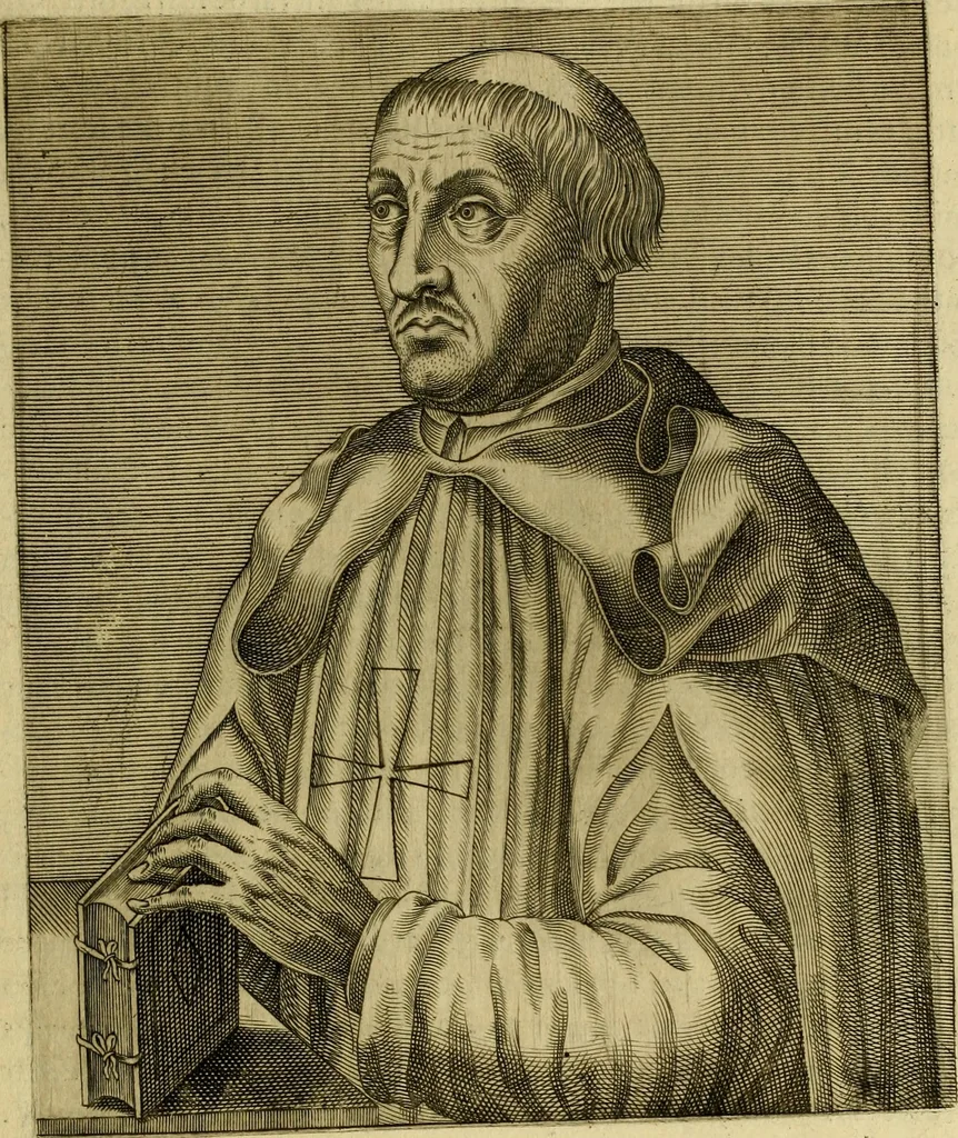 An illustration from Les vrais pourtraits et vies des hommes illustres grecz, latins et payens, 1584, leaf 254