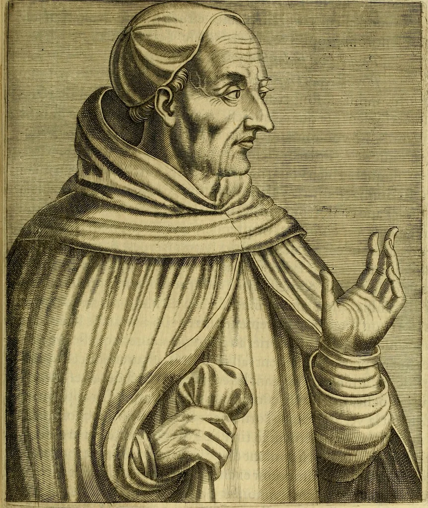 An illustration from Les vrais pourtraits et vies des hommes illustres grecz, latins et payens, 1584, leaf 268