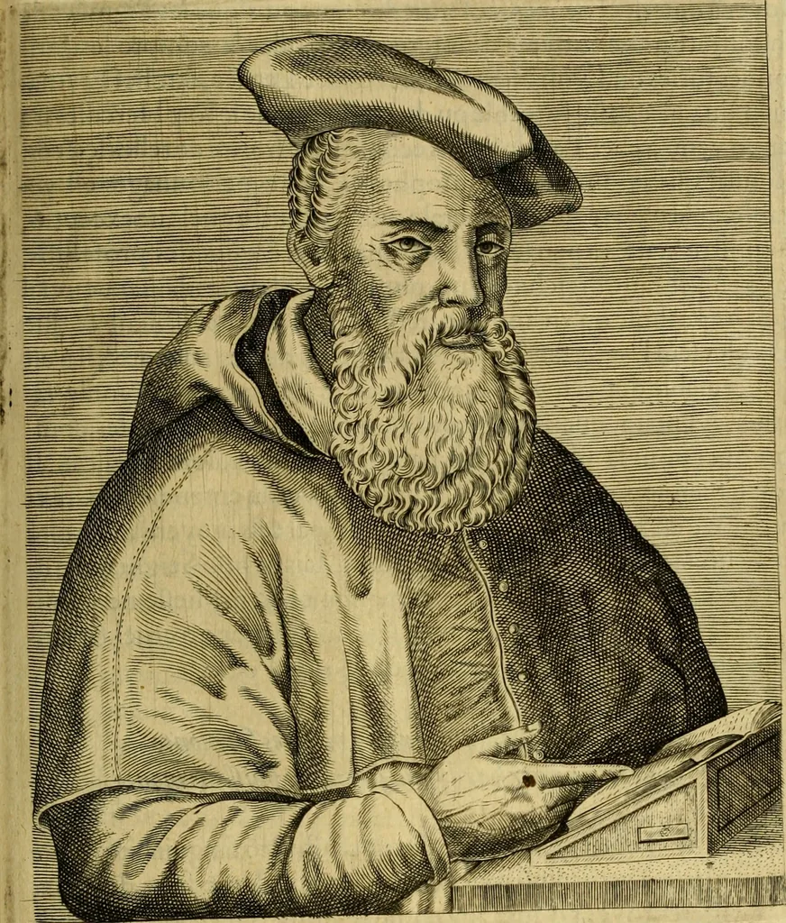 An illustration from Les vrais pourtraits et vies des hommes illustres grecz, latins et payens, 1584, leaf 366