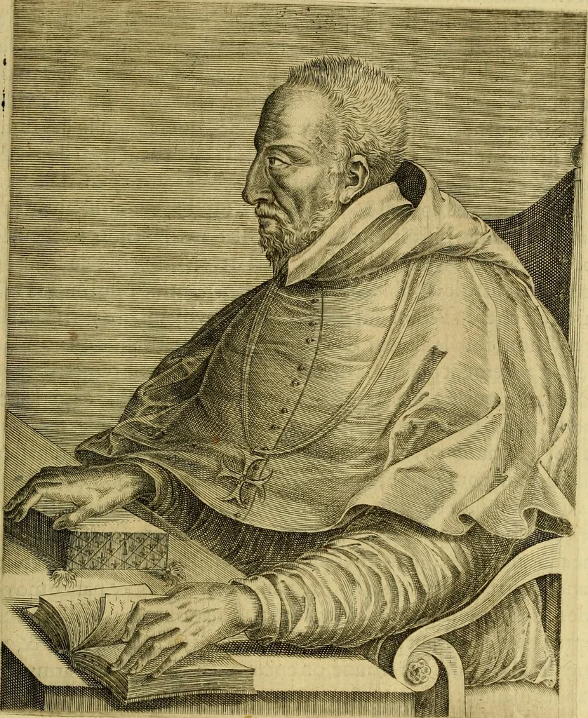 An illustration from Les vrais pourtraits et vies des hommes illustres grecz, latins et payens, 1584, leaf 376