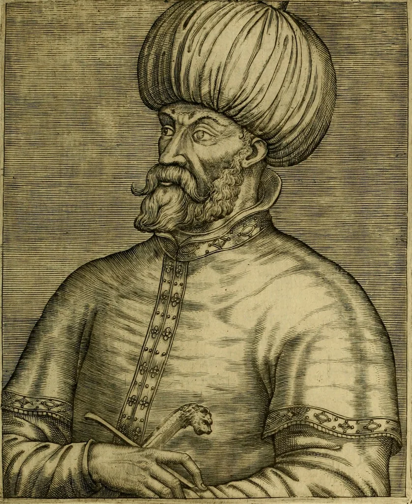 An illustration from Les vrais pourtraits et vies des hommes illustres grecz, latins et payens, 1584, leaf 462