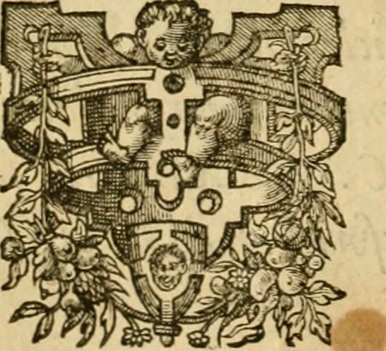 An illustration from Les vrais povrtraits des hommes illvstres en piete et doctrine : dv trauail desquels Diev s'est serui en ces derniers temps, pour remettre sus la vraye Religion en diuers pays de la chrestienté : auec les descriptions de leur vie & de leurs faits plus memorables : plvs, qvaranteqvatre emblemes chrestiens, 1581, leaf 15