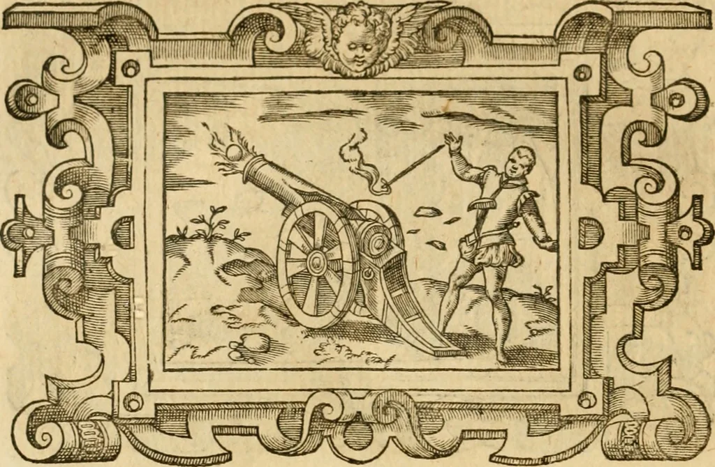 An illustration from Les vrais povrtraits des hommes illvstres en piete et doctrine : dv trauail desquels Diev s'est serui en ces derniers temps, pour remettre sus la vraye Religion en diuers pays de la chrestienté : auec les descriptions de leur vie & de leurs faits plus memorables : plvs, qvaranteqvatre emblemes chrestiens, 1581, leaf 259