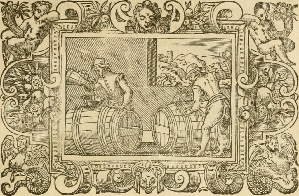 An illustration from Les vrais povrtraits des hommes illvstres en piete et doctrine : dv trauail desquels Diev s'est serui en ces derniers temps, pour remettre sus la vraye Religion en diuers pays de la chrestienté : auec les descriptions de leur vie & de leurs faits plus memorables : plvs, qvaranteqvatre emblemes chrestiens, 1581, leaf 282