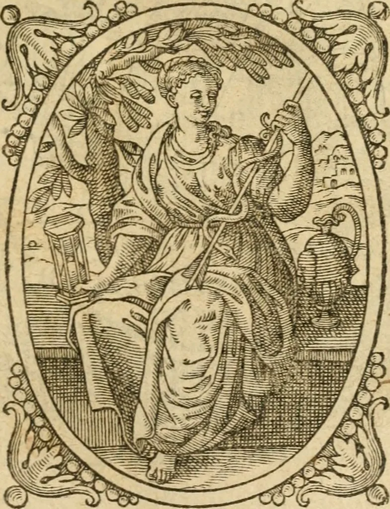 An illustration from Les vrais povrtraits des hommes illvstres en piete et doctrine : dv trauail desquels Diev s'est serui en ces derniers temps, pour remettre sus la vraye Religion en diuers pays de la chrestienté : auec les descriptions de leur vie & de leurs faits plus memorables : plvs, qvaranteqvatre emblemes chrestiens, 1581, leaf 4