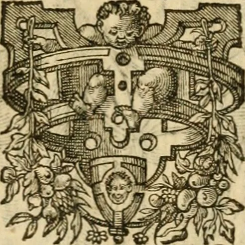An illustration from Les vrais povrtraits des hommes illvstres en piete et doctrine : dv trauail desquels Diev s'est serui en ces derniers temps, pour remettre sus la vraye Religion en diuers pays de la chrestienté : auec les descriptions de leur vie & de leurs faits plus memorables : plvs, qvaranteqvatre emblemes chrestiens, 1581, leaf 44