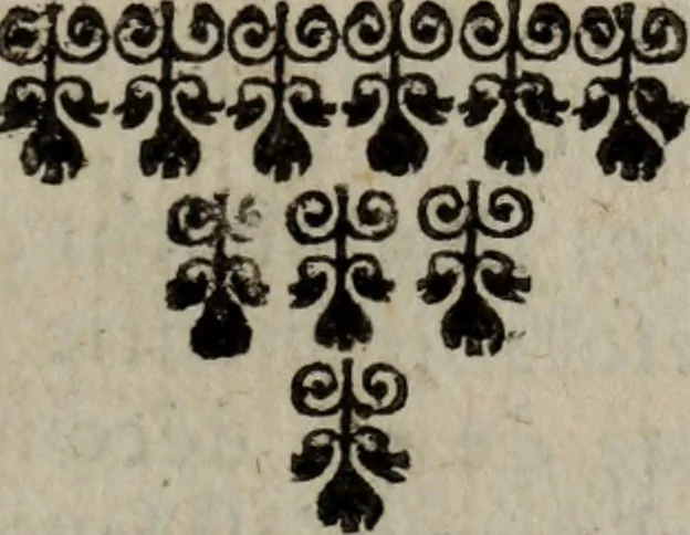 An illustration from Les œvvres de monsievr de Montrevil, 1666, leaf 636