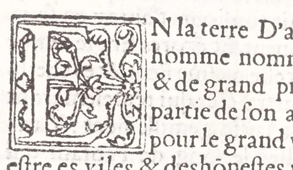 An illustration from Les XV. liures de la Metamorphose d'Ouide (poëte treselegãt) : contenans L'olympe des histoires poëtiques, traduictz de Latin en Francoys : le tout figuré de nouuelles figures & hystoires .., 1539, leaf 352