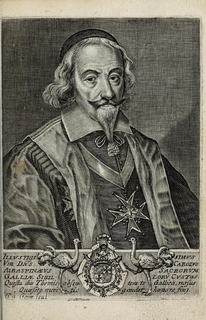 An illustration from Le tableau de la Croix representé dans les ceremonies de la Ste. messe : ensemble le tresor de la deuotion aux soufrances de N.re S. I.C. : le tout enrichi de belles figures, 1652, leaf 13