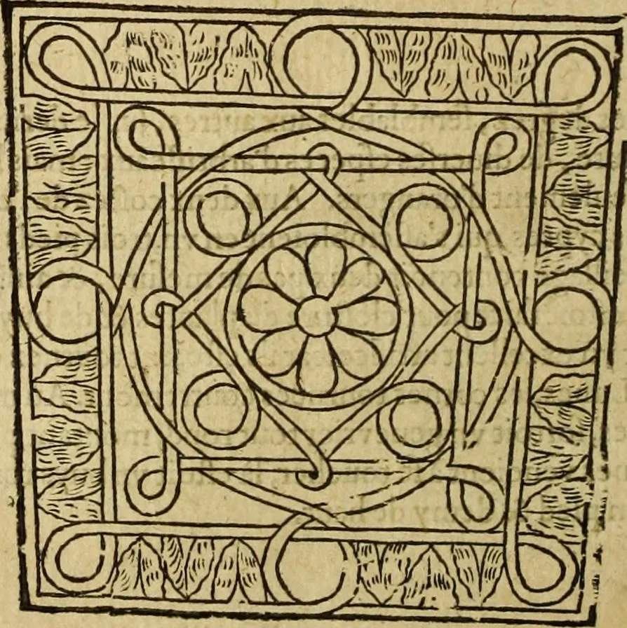 An illustration from Le tableav des riches inventions couuertes de voile des feintes amoureuses, qui sont representees dans le Songe de Poliphile, desvoilees des ombres d Songe & subtilement exposees par Beroalde, 1600, leaf 263