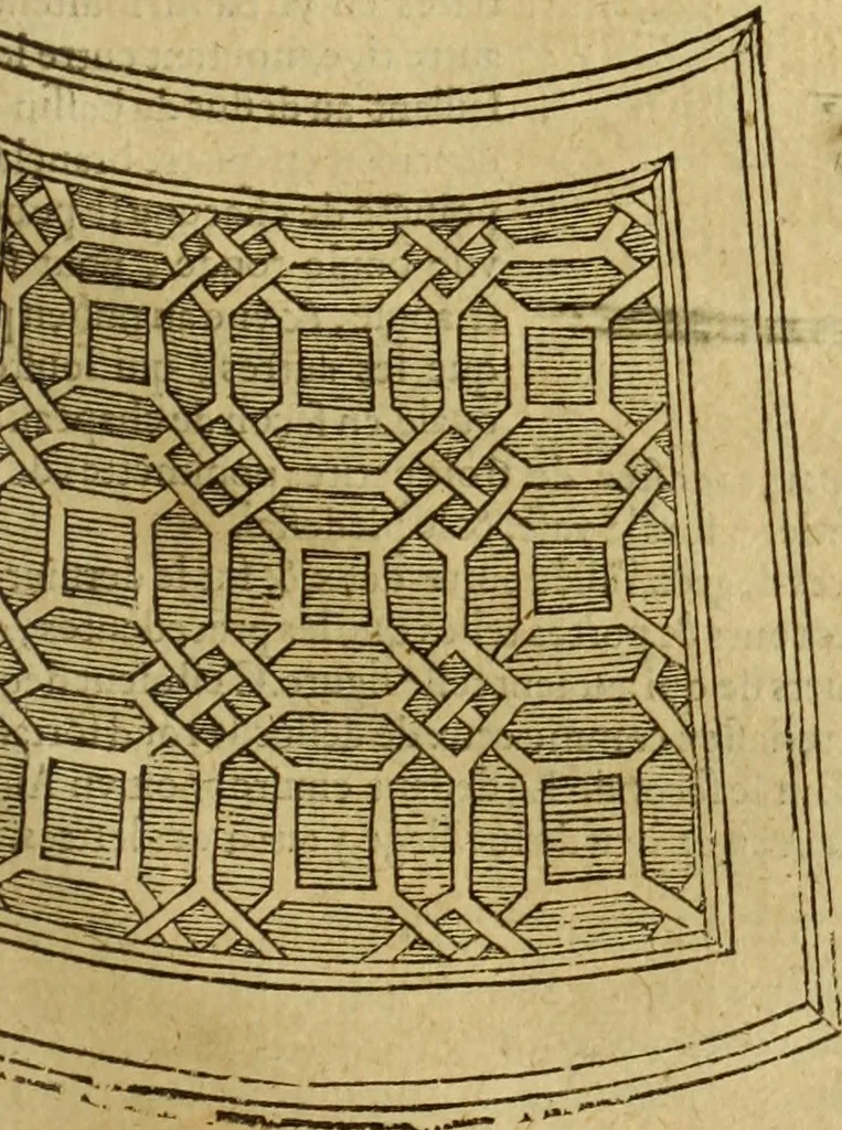 An illustration from Le tableav des riches inventions couuertes de voile des feintes amoureuses, qui sont representees dans le Songe de Poliphile, desvoilees des ombres d Songe & subtilement exposees par Beroalde, 1600, leaf 264