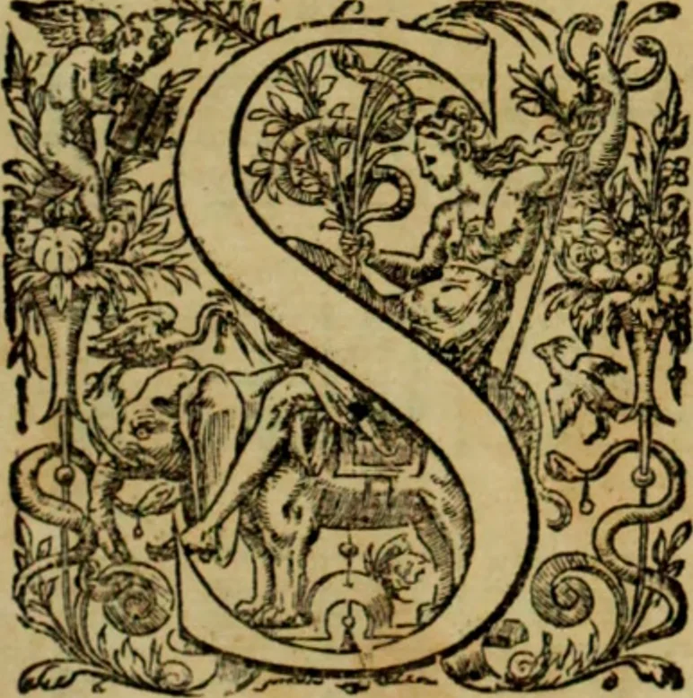 An illustration from Le temple de la paix, ballet, 6 entrées, 1685, leaf 8