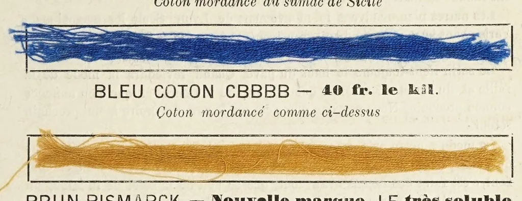 An illustration from Le textile de Lyon, 1879, leaf 81