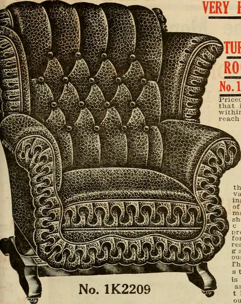An illustration from Let Hartman feather your nest., 1916, leaf 102