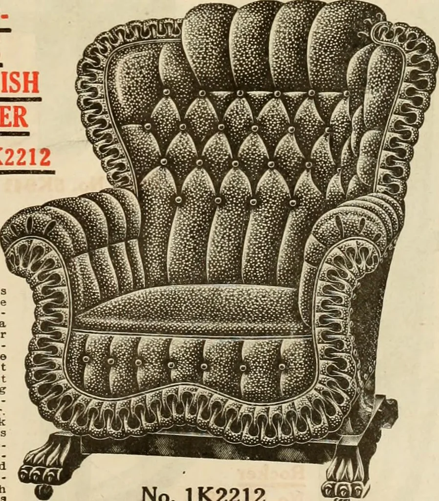 An illustration from Let Hartman feather your nest., 1916, leaf 102
