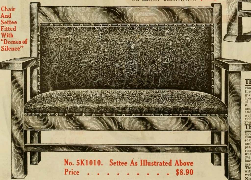 An illustration from Let Hartman feather your nest., 1916, leaf 105