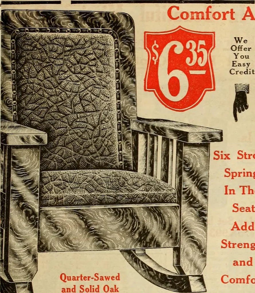An illustration from Let Hartman feather your nest., 1916, leaf 106
