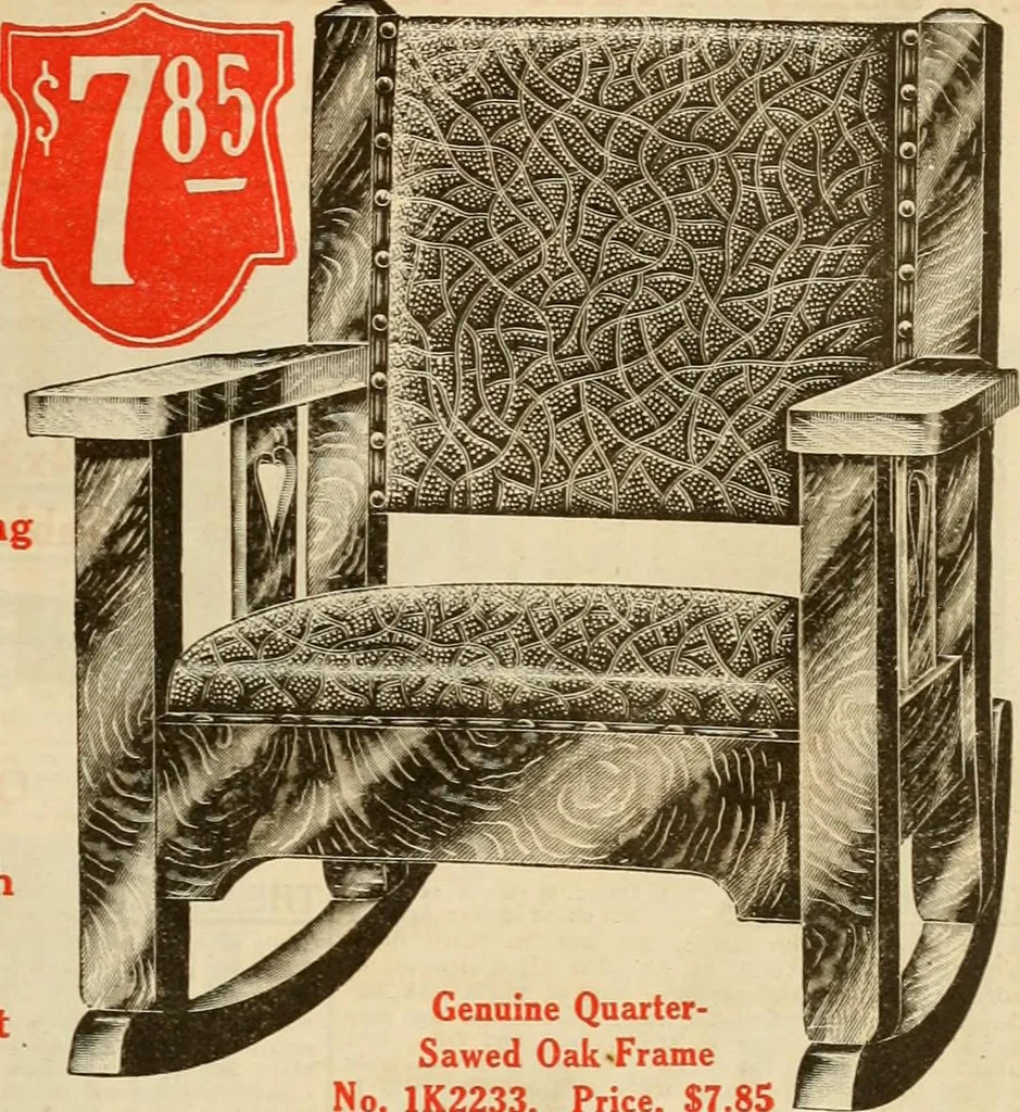 An illustration from Let Hartman feather your nest., 1916, leaf 106