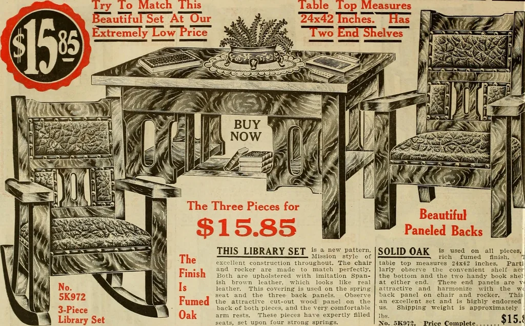 An illustration from Let Hartman feather your nest., 1916, leaf 109