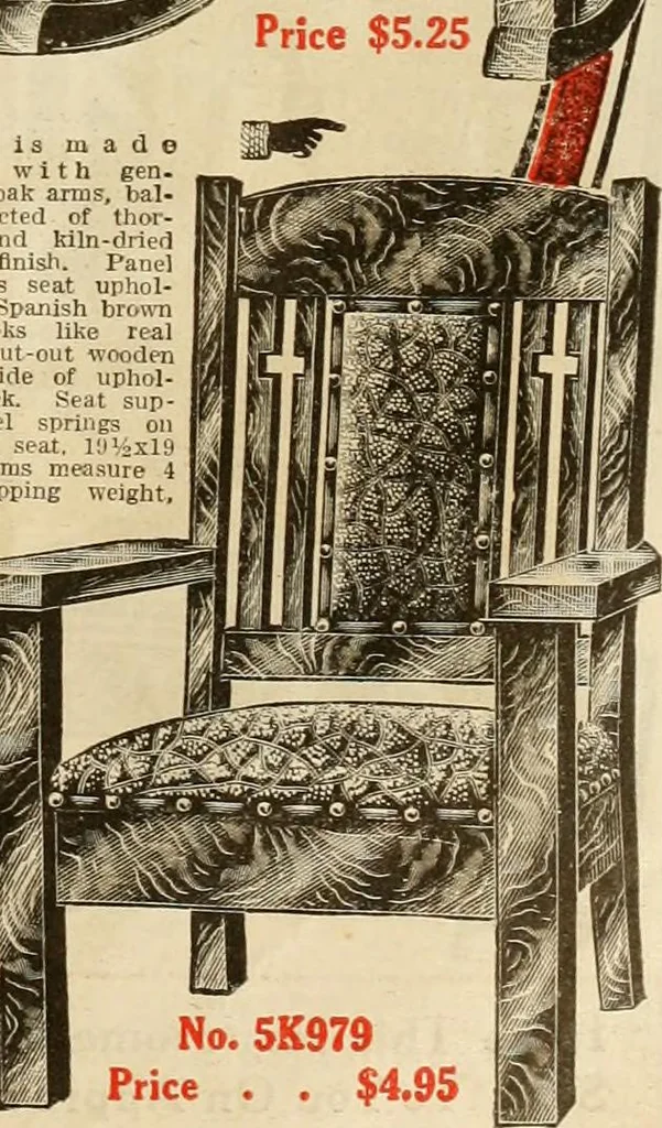 An illustration from Let Hartman feather your nest., 1916, leaf 110
