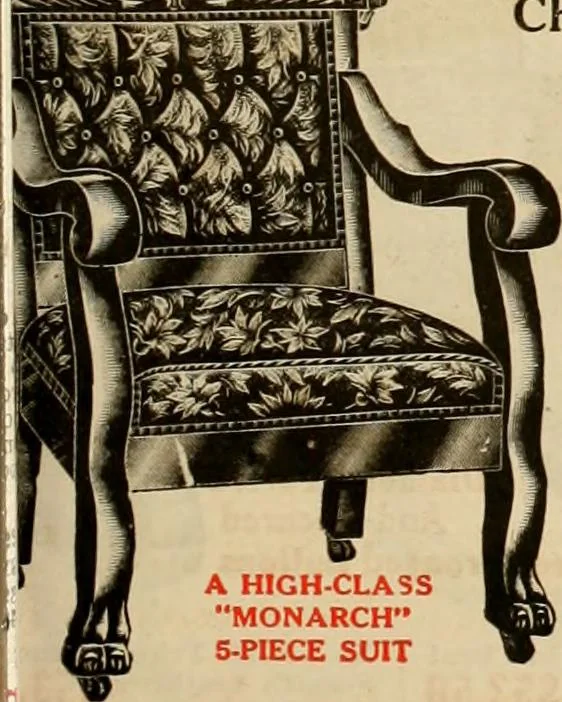 An illustration from Let Hartman feather your nest., 1916, leaf 116