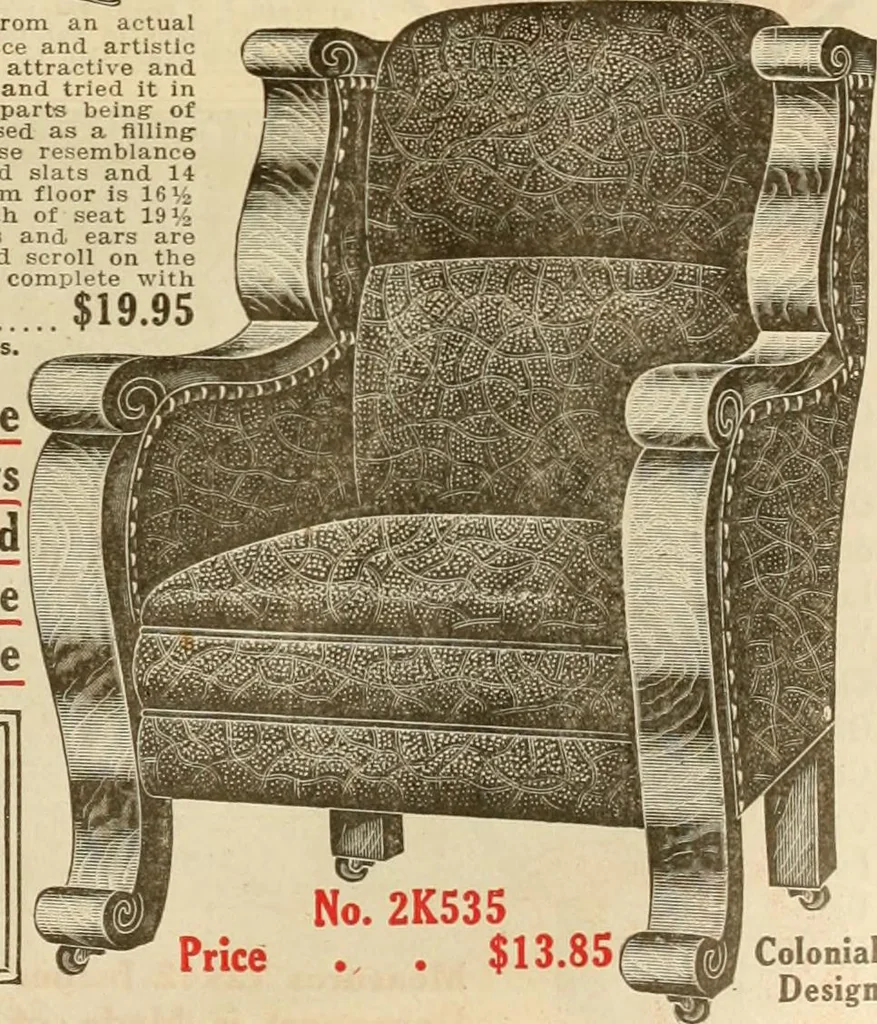 An illustration from Let Hartman feather your nest., 1916, leaf 124