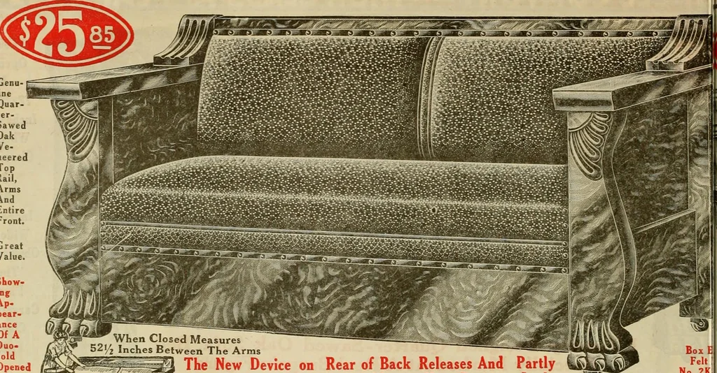 An illustration from Let Hartman feather your nest., 1916, leaf 127