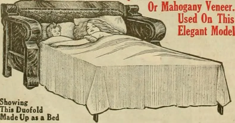 An illustration from Let Hartman feather your nest., 1916, leaf 129