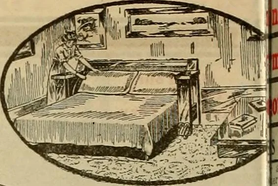An illustration from Let Hartman feather your nest., 1916, leaf 131