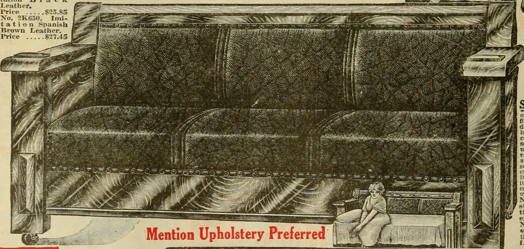 An illustration from Let Hartman feather your nest., 1916, leaf 133