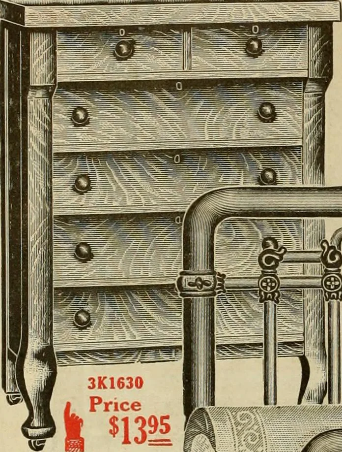 An illustration from Let Hartman feather your nest., 1916, leaf 157