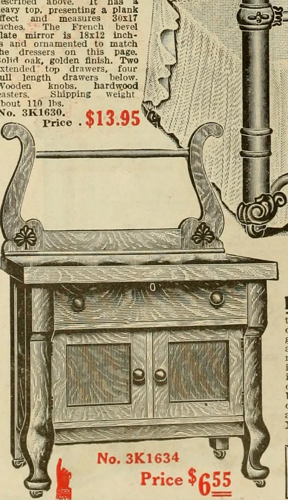 An illustration from Let Hartman feather your nest., 1916, leaf 157