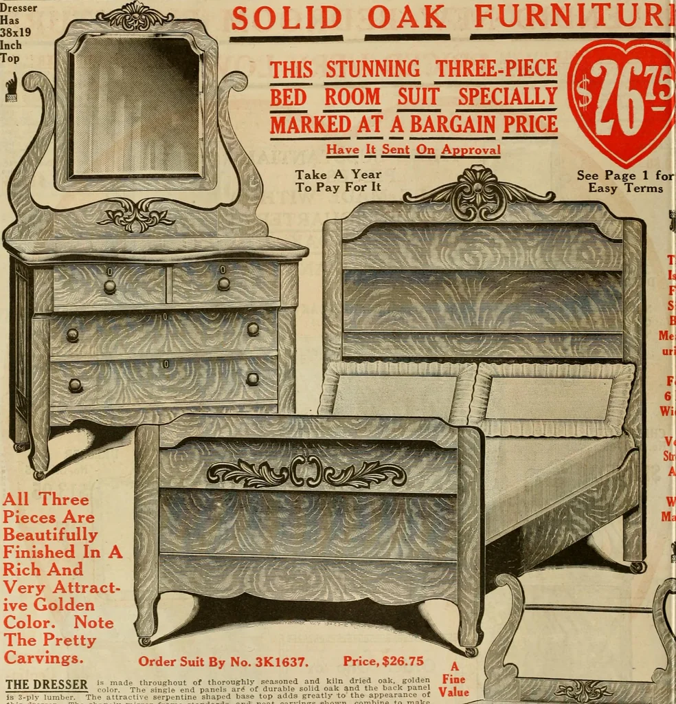 An illustration from Let Hartman feather your nest., 1916, leaf 161